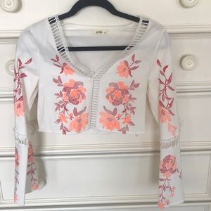 Crop-Top Blouse